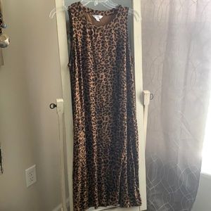 Leopard swing dress